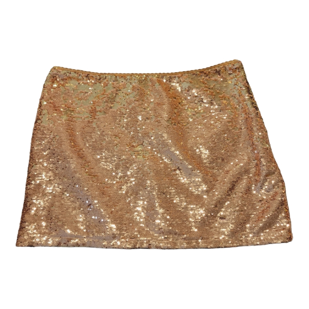 EUC Forever 21 Sequin Mini skirt. Size Medium